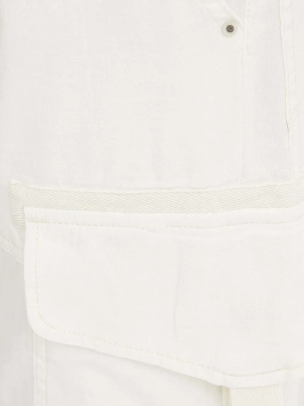 G-Star RAW Broek met cargo zak Wit