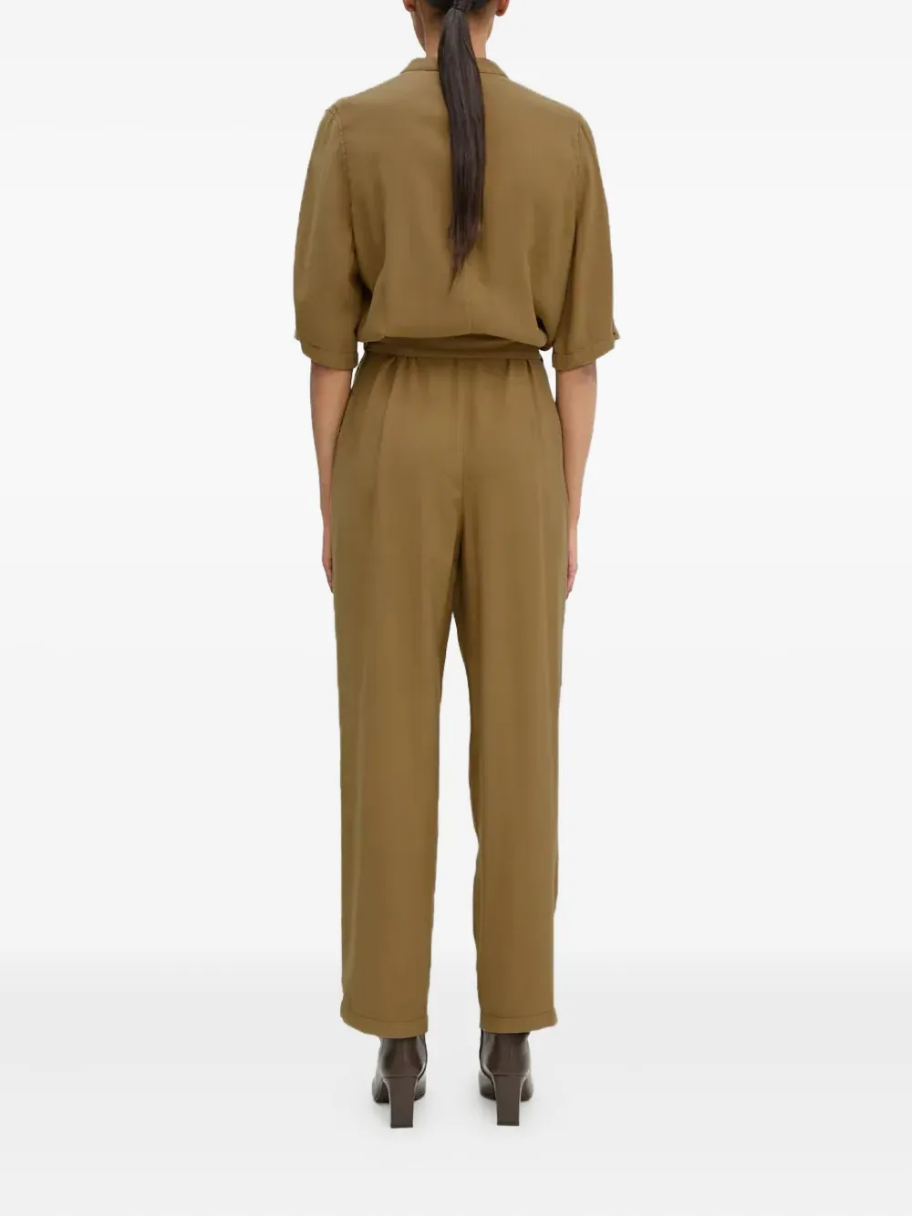 G-Star RAW belted jumpsuit - Bruin