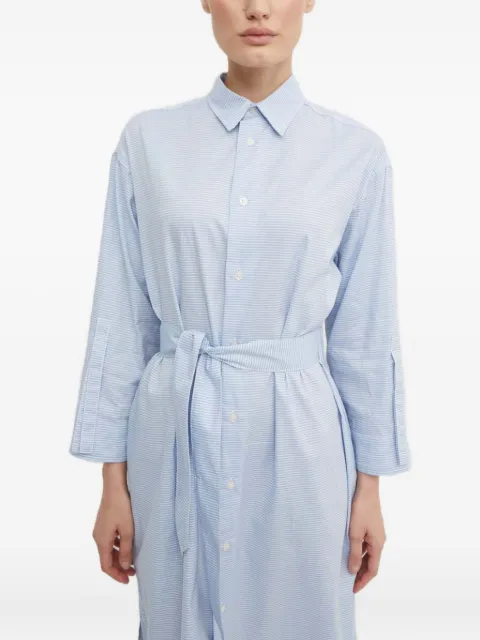 G-Star RAW tie-waist striped dress