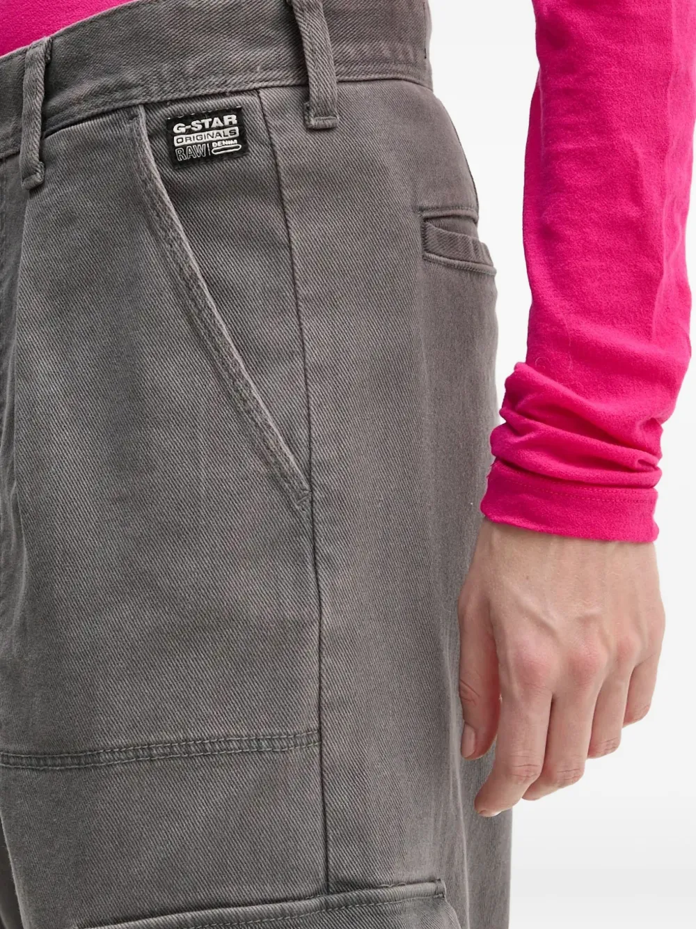 G-star Raw Cargo-pocket Trousers In Gray