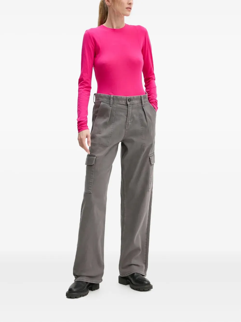 G-star Raw Cargo-pocket Trousers In Gray