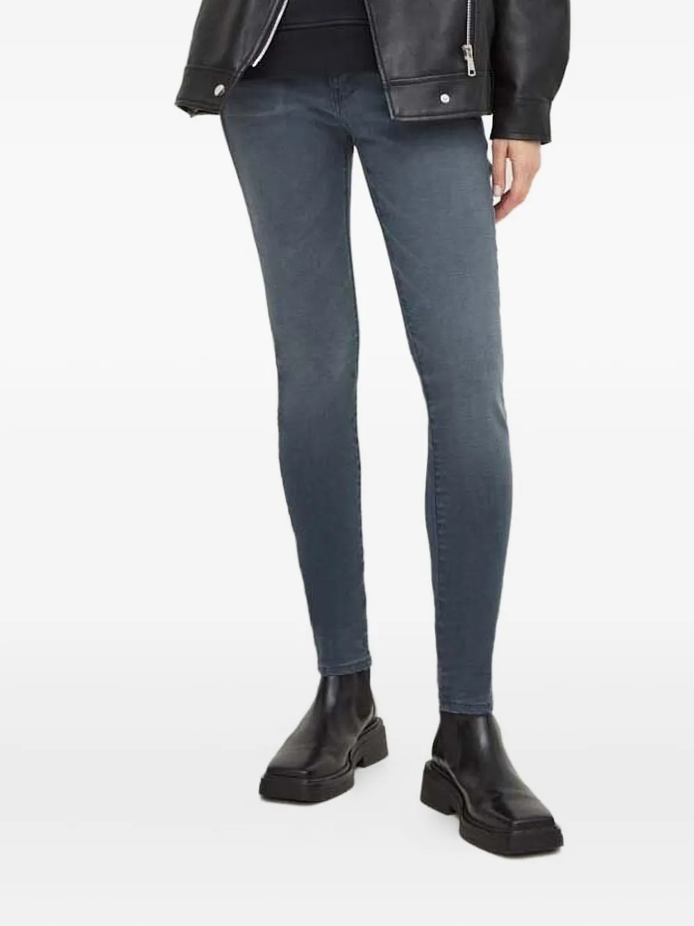 G-star Raw Cotton-blend Jeans In Gray