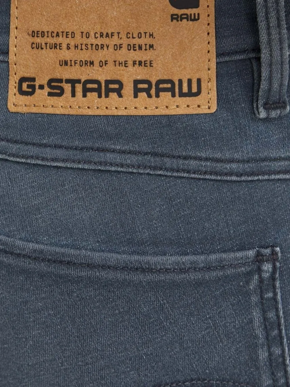 G-Star RAW Jeans van katoenblend Grijs