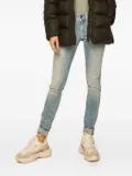 G-Star RAW five-pocket faded-wash skinny jeans - Blue