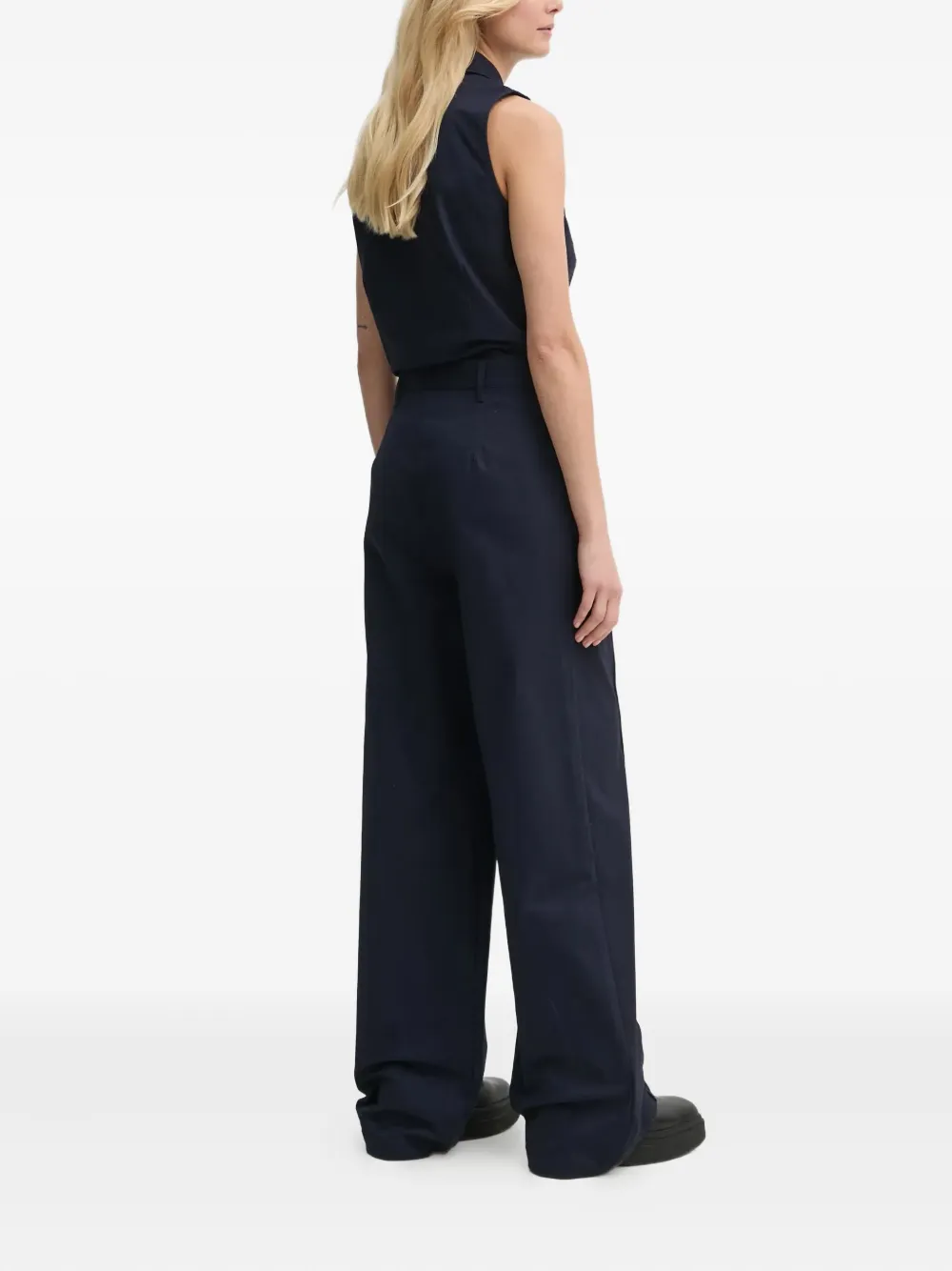 G-Star RAW Mouwloze jumpsuit met klassieke kraag 3873