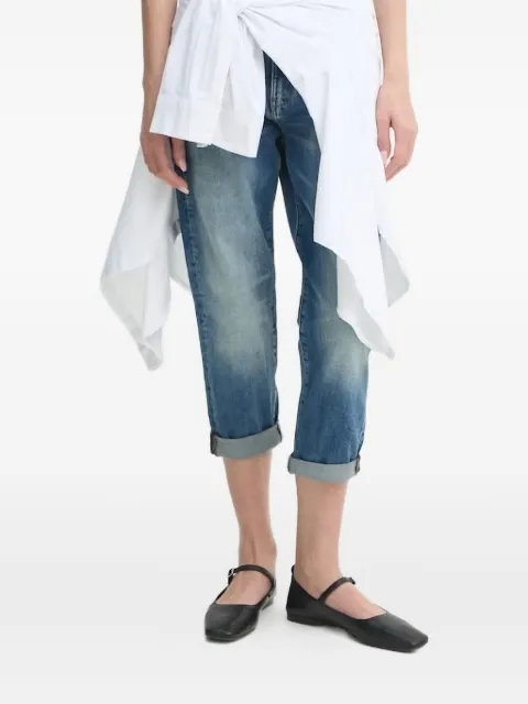 G-Star RAW rolled-cuff cropped jeans