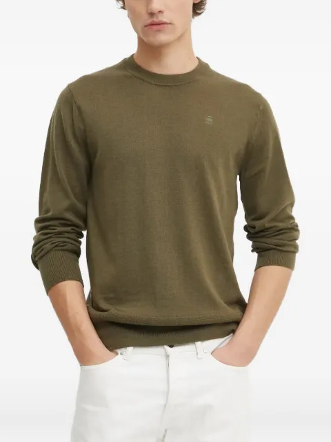 G-Star RAW merino-wool crew-neck sweater