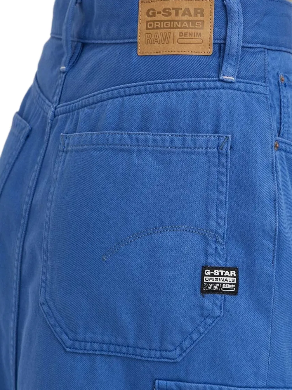 G-Star RAW Maxi-rok met logopatch Blauw