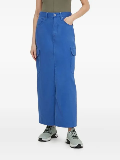 G-Star RAW logo-patch maxi skirt