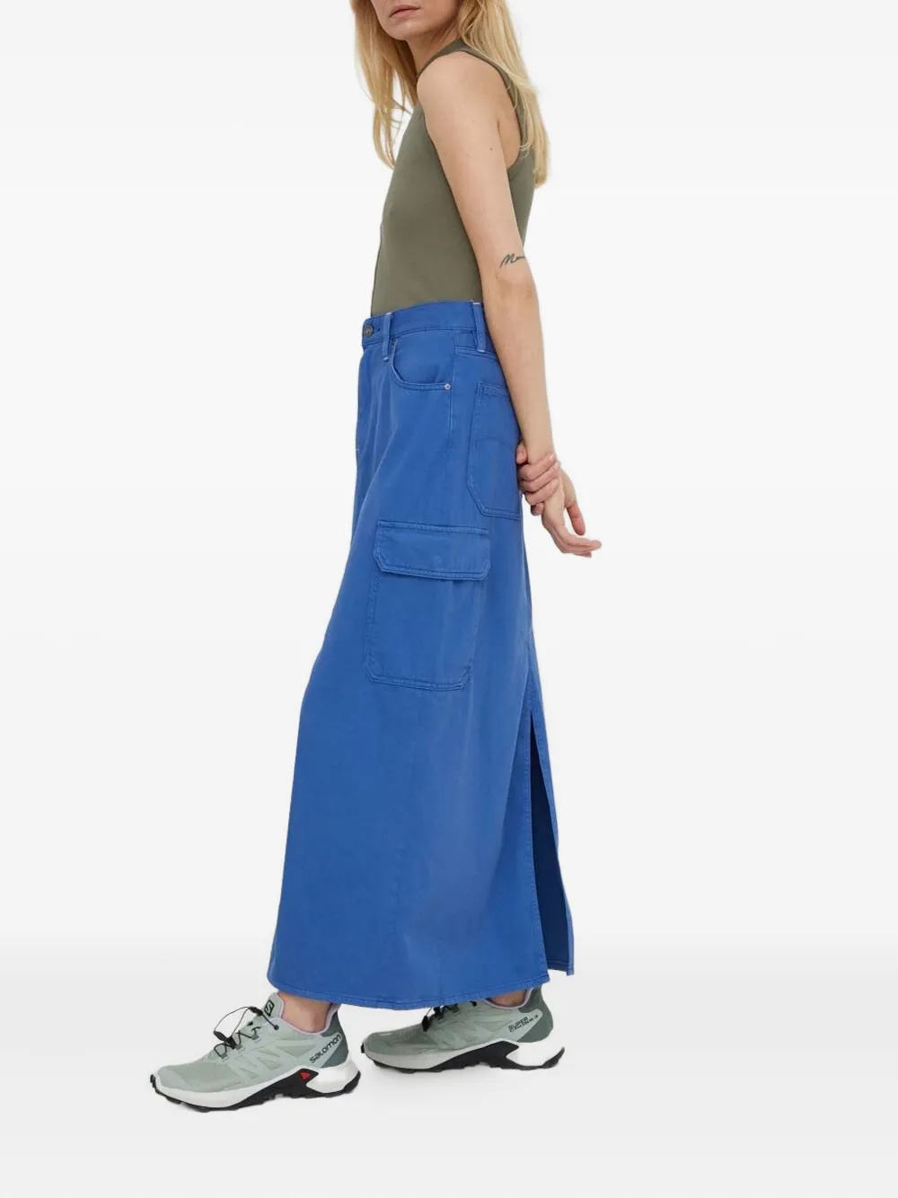 G-Star RAW logo-patch maxi skirt | Straight Skirts | Image 2