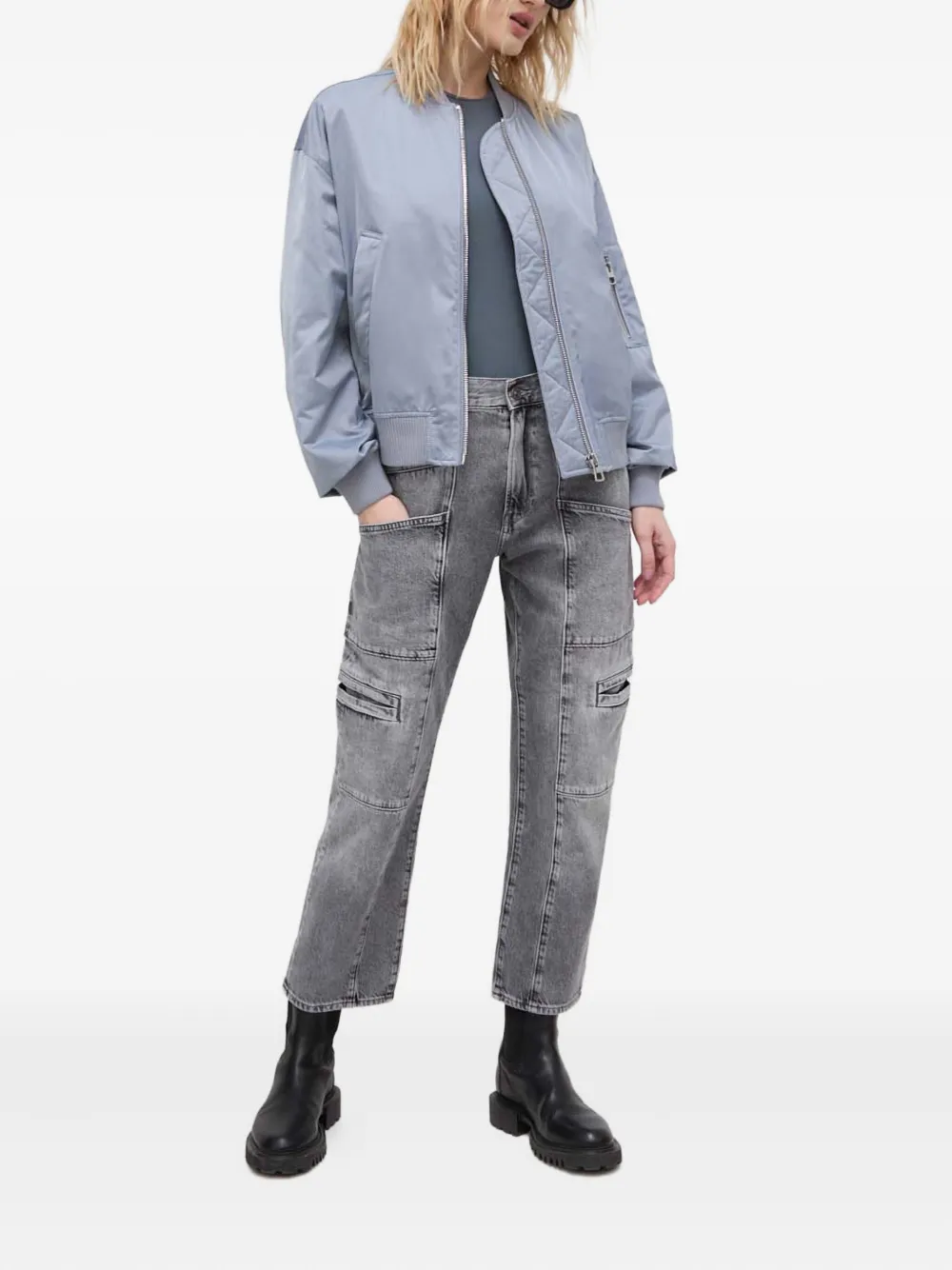 G-Star RAW Viktoria pocket jeans - Grijs