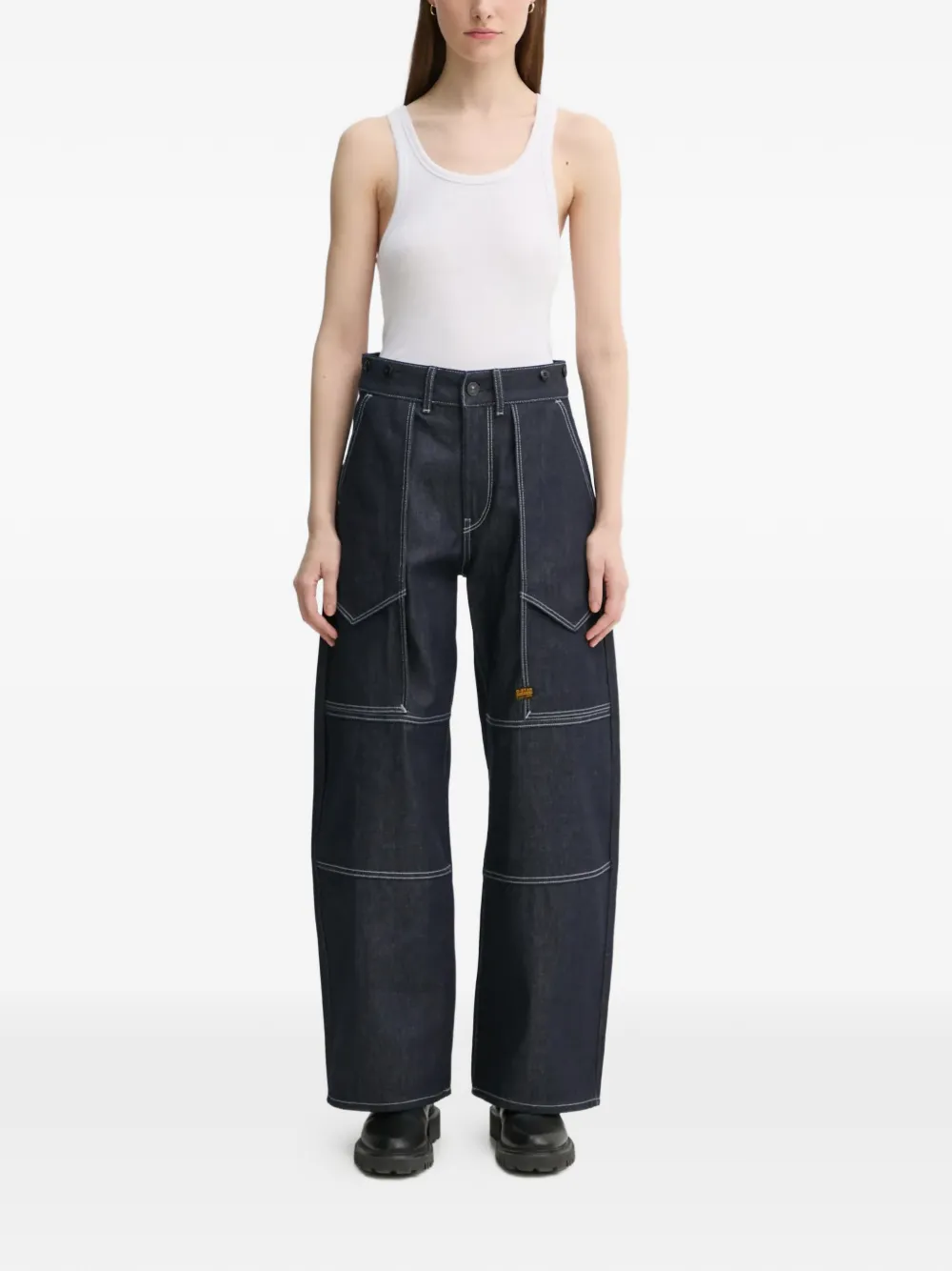 G-Star RAW stitching jeans - Blauw