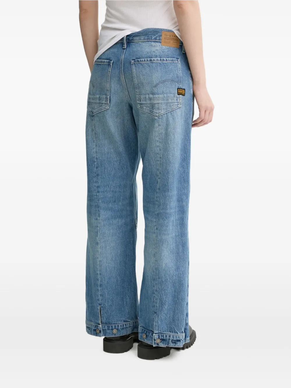 G-Star RAW Jeans met rits Blauw