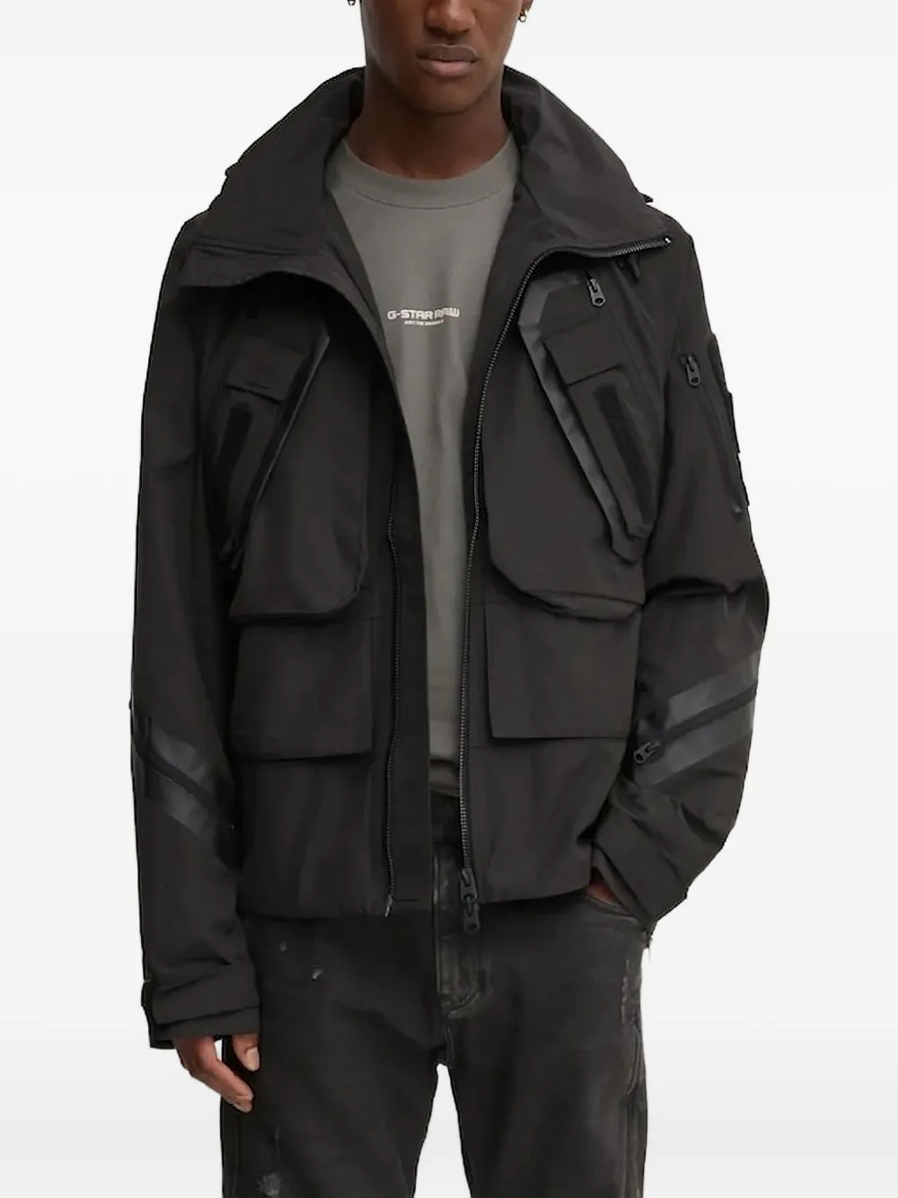 G-Star RAW Jack met capuchon Zwart