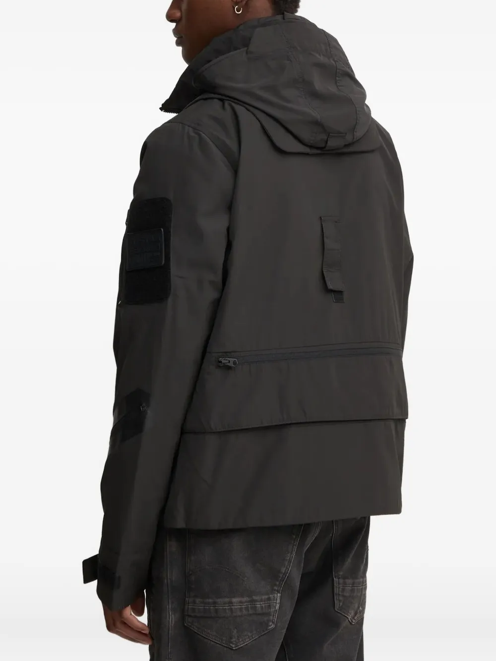 G-Star RAW Jack met capuchon Zwart
