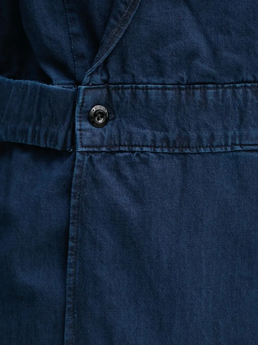 G-star Raw Wrap Denim Dress In Blue