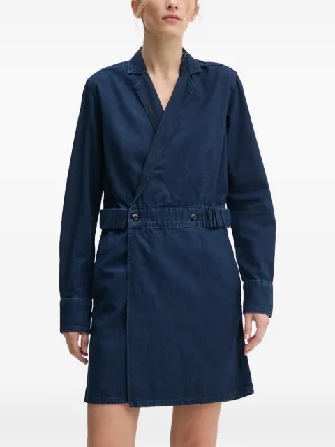 G-Star RAW vestido de mezclilla con diseño cruzado