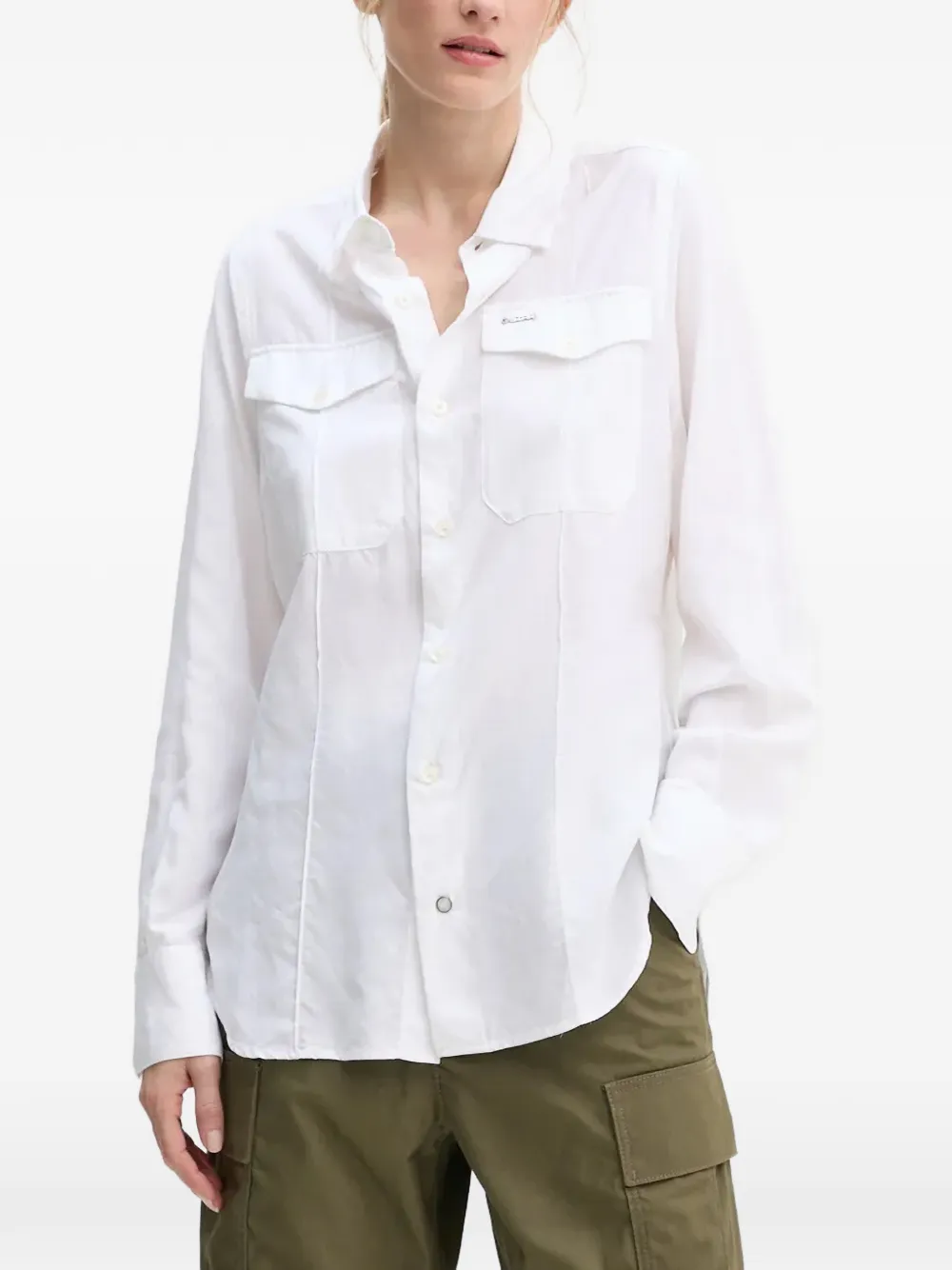 G-Star RAW pocket shirt - Bianco