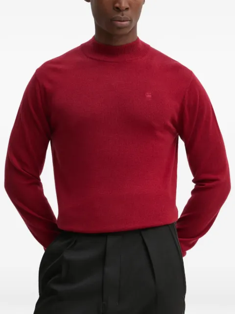 G-Star RAW mock-neck knitted jumper