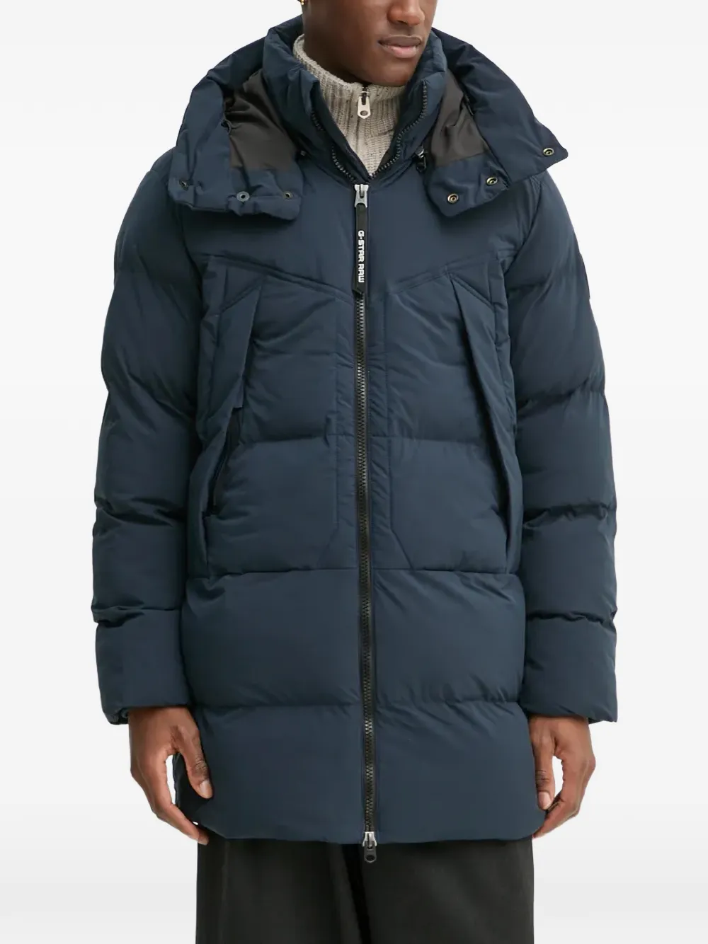 G-Star RAW hooded padded jacket - Blue
