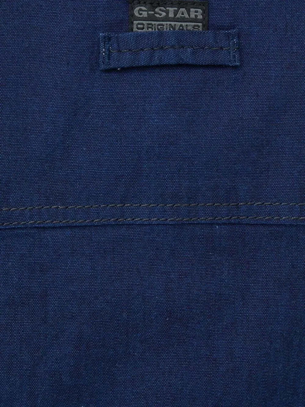 G-Star RAW Mini-jurk met V-hals en ceintuur Blauw