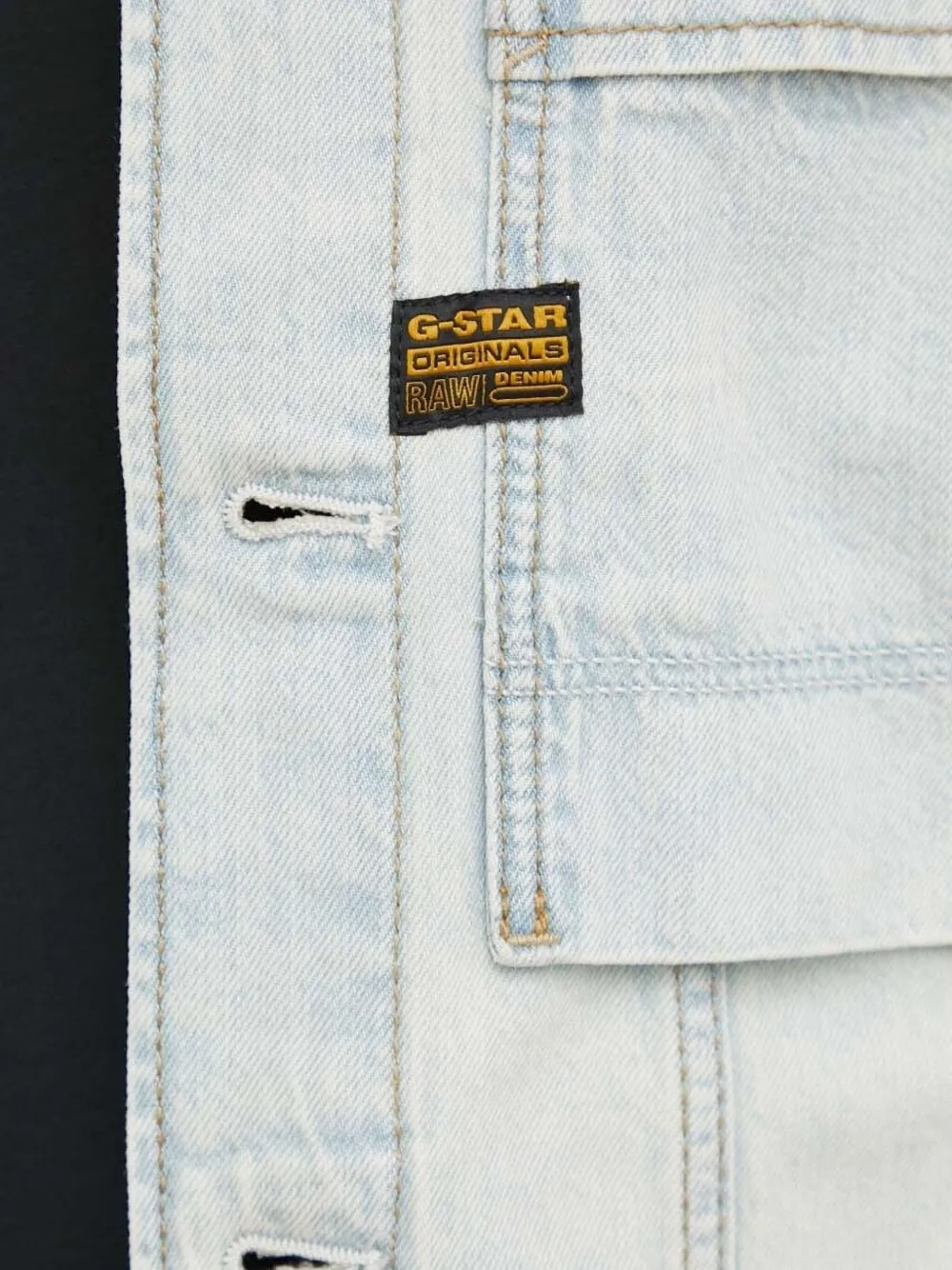 G-Star RAW Denim jack Wit