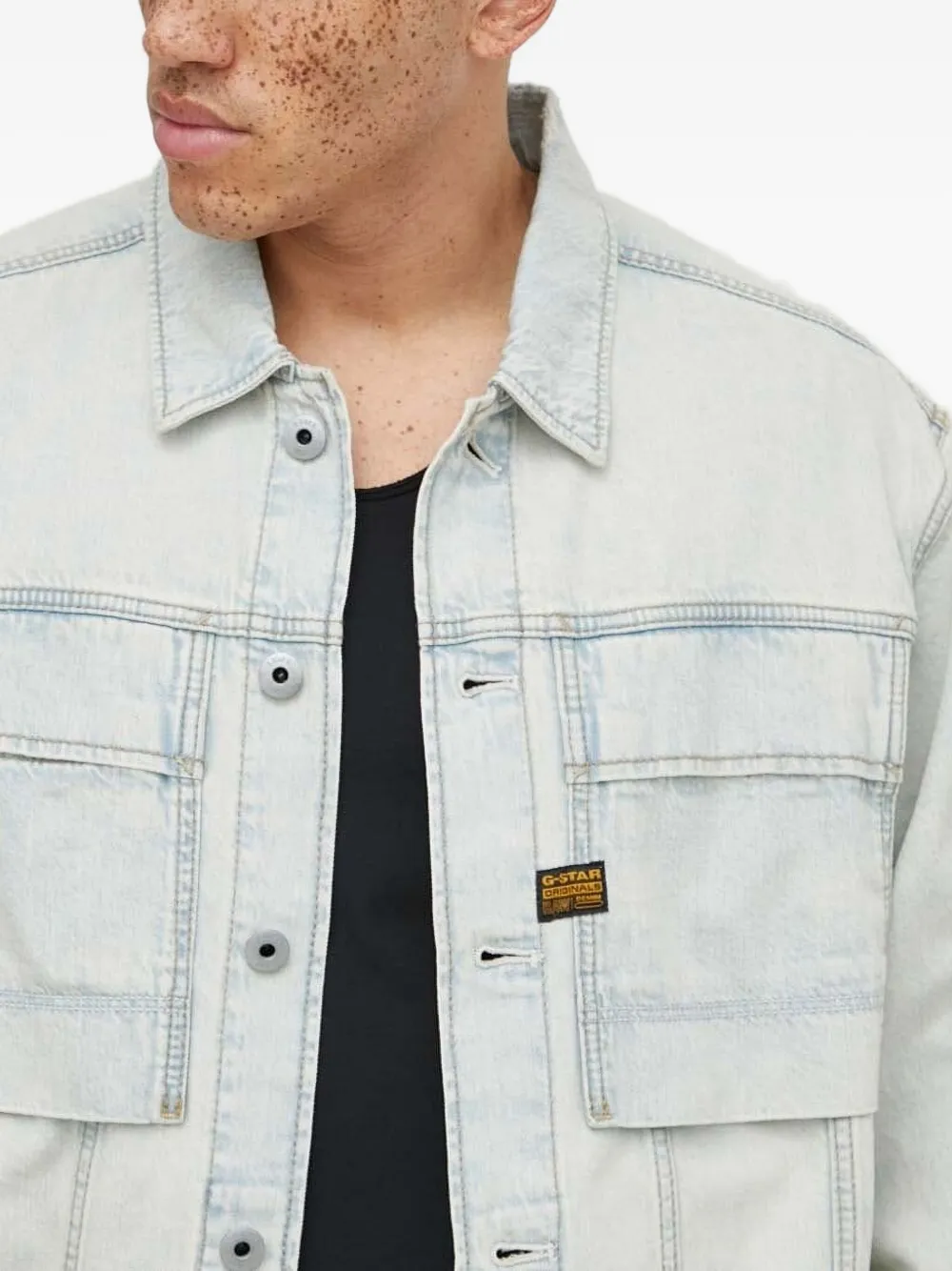 G-Star RAW Denim jack Wit