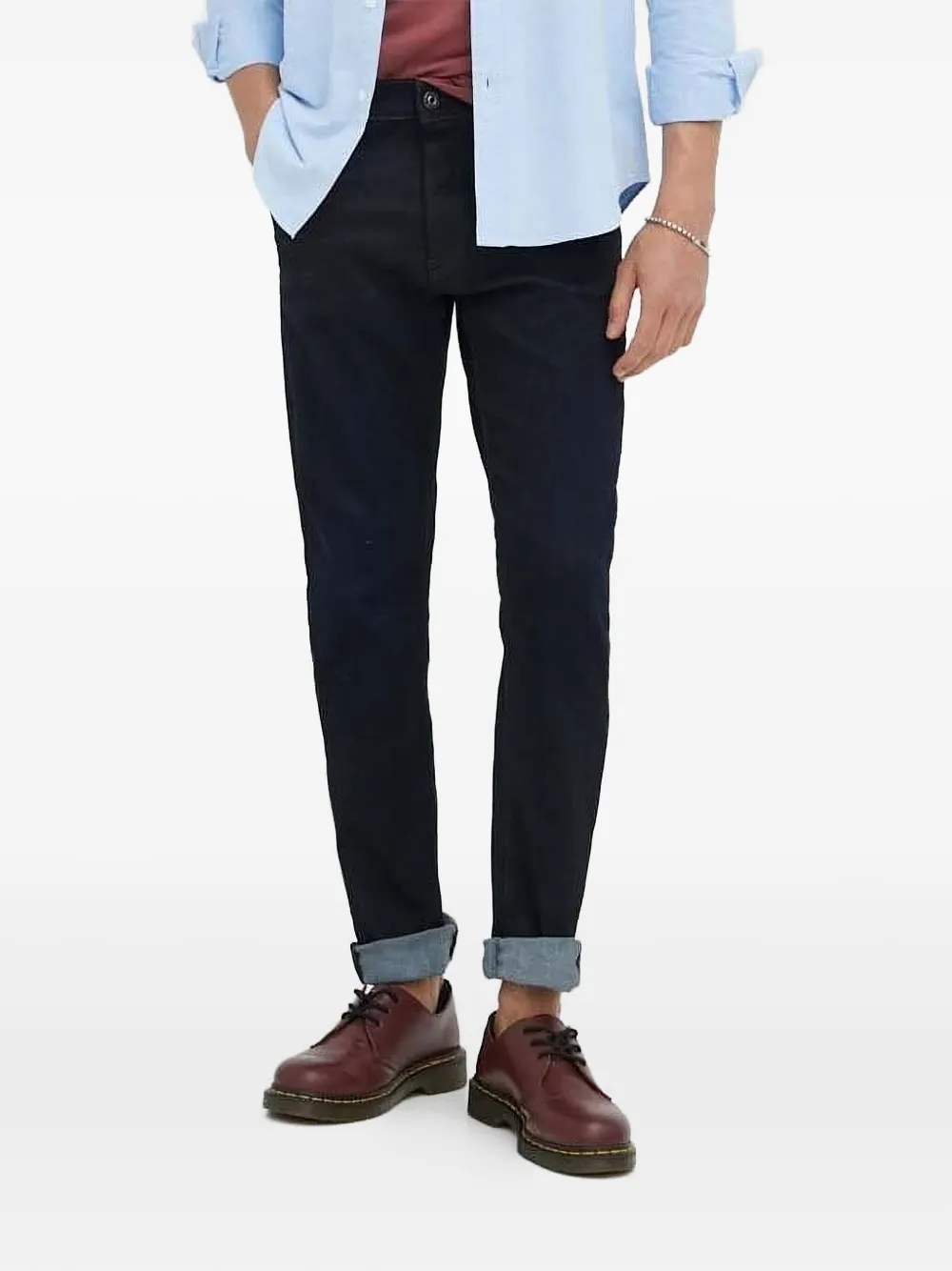 G-Star RAW embroidered slim-fit jeans | Blue | Image 1