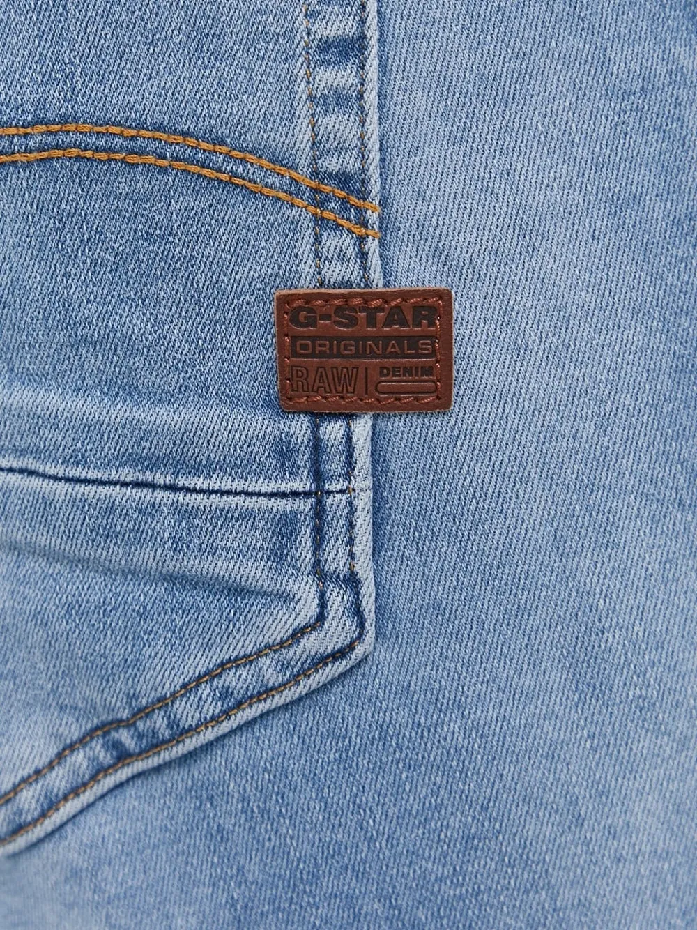 G-Star RAW Jeans met borduursel Blauw