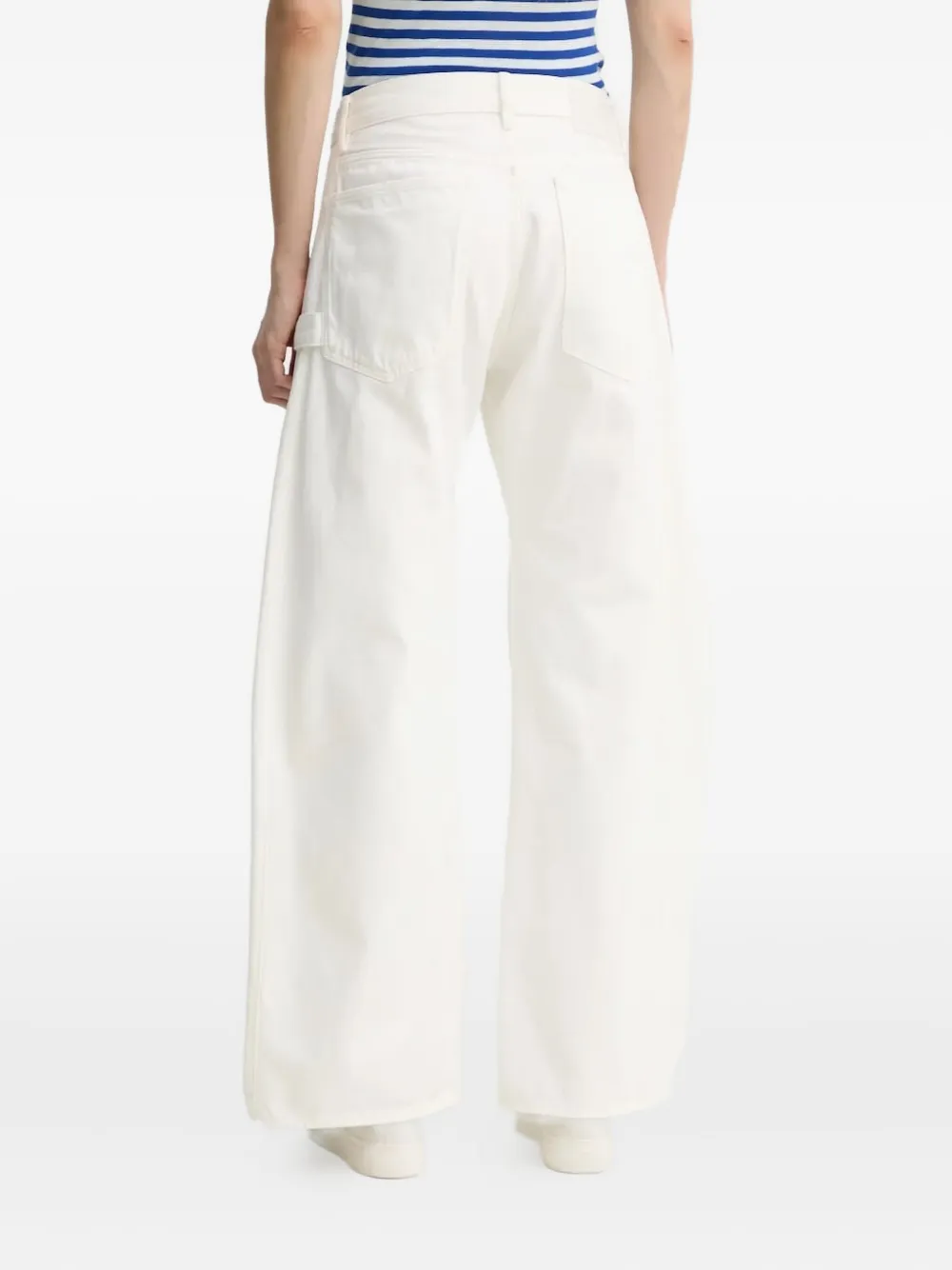 G-Star RAW Jeans met wijde pijpen - Wit