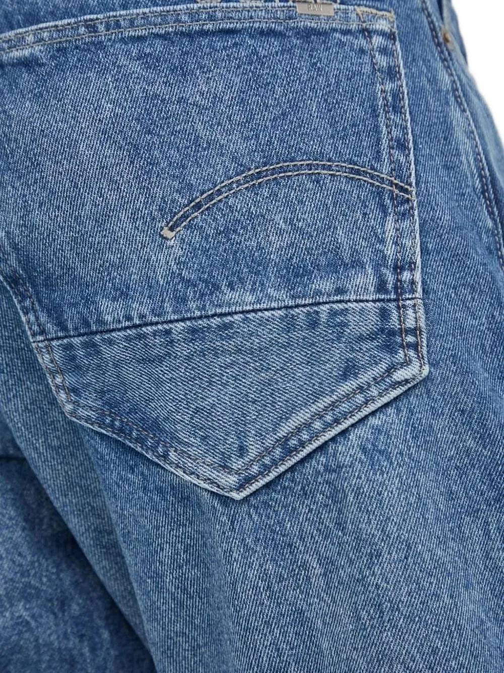 G-Star RAW Jeans met knoop- en ritssluiting Blauw