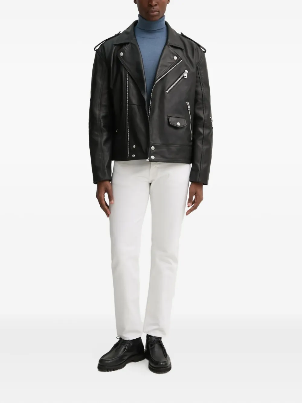 G-Star RAW Wollen coltrui - Blauw