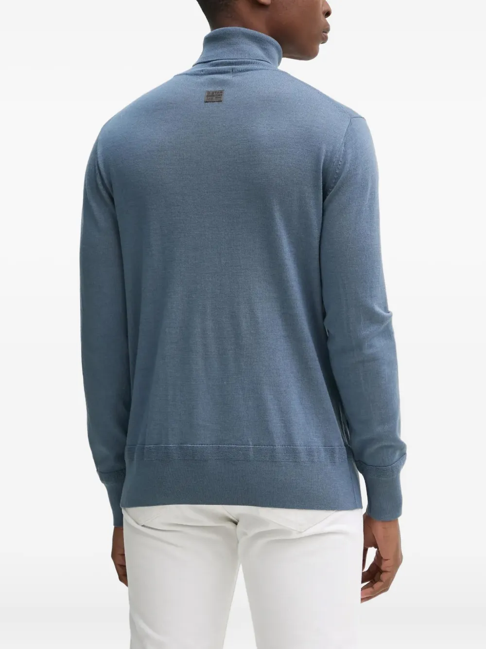 G-Star RAW Wollen coltrui Blauw