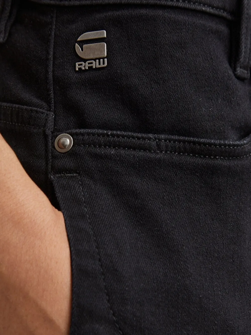 G-Star RAW Skinny jeans Zwart