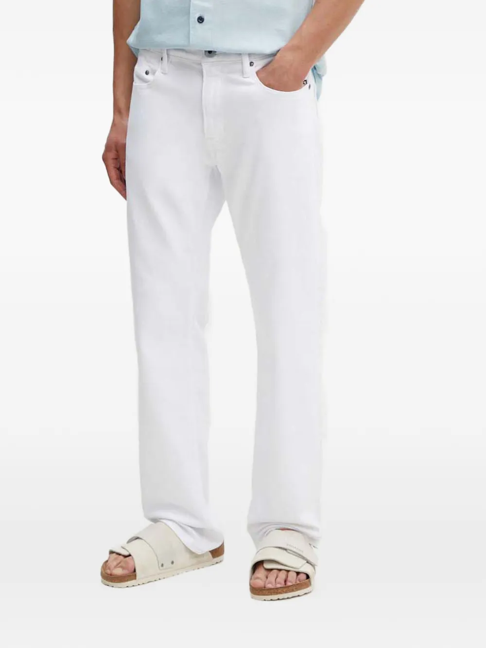 G-Star RAW patch-denim jeans - Weiß