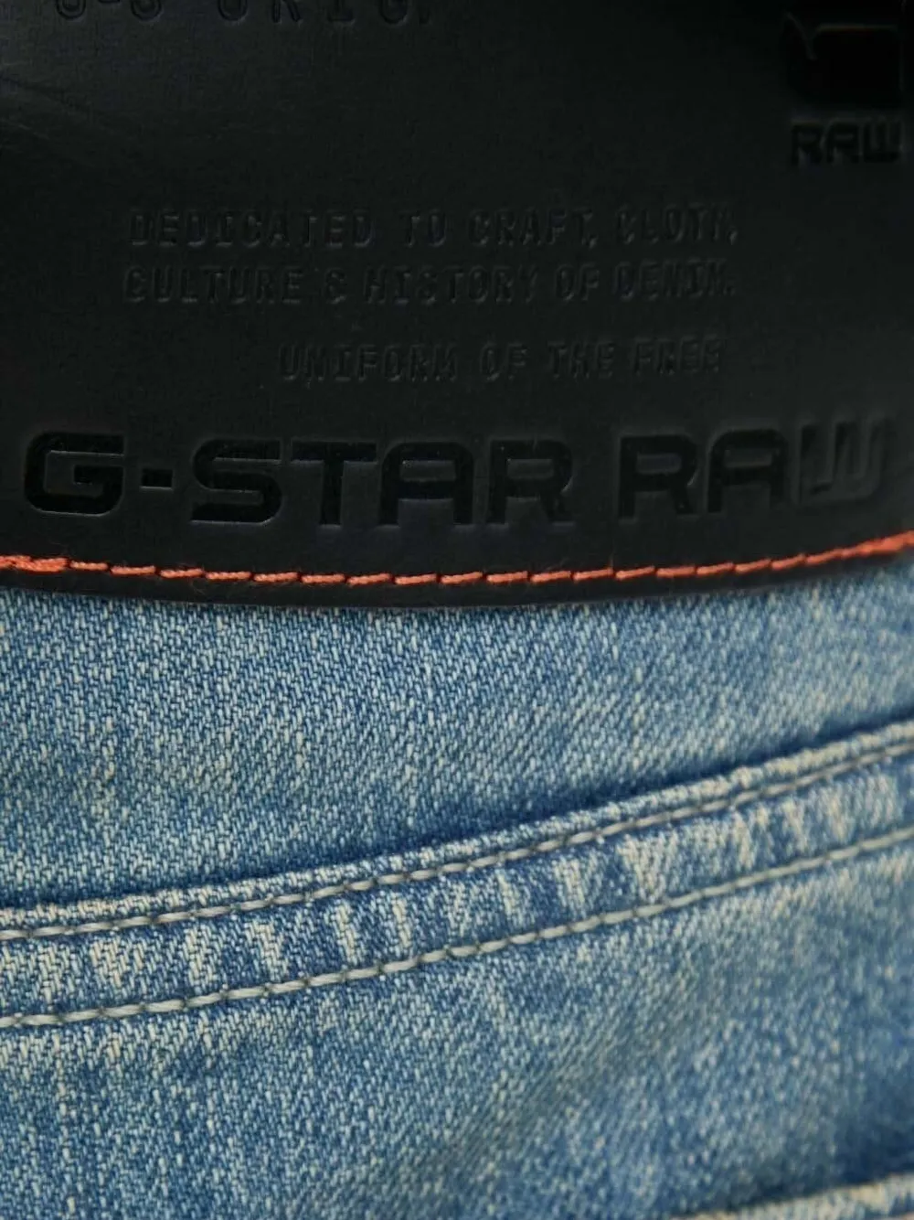 G-Star RAW Jeans met opgestikte zak D886 BLUE