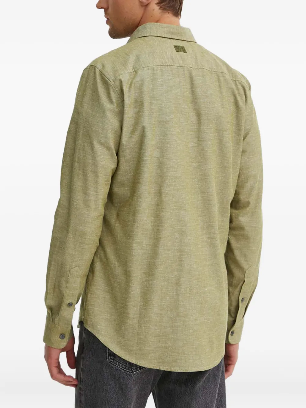 G-Star RAW Marine overhemd met klepzak Groen