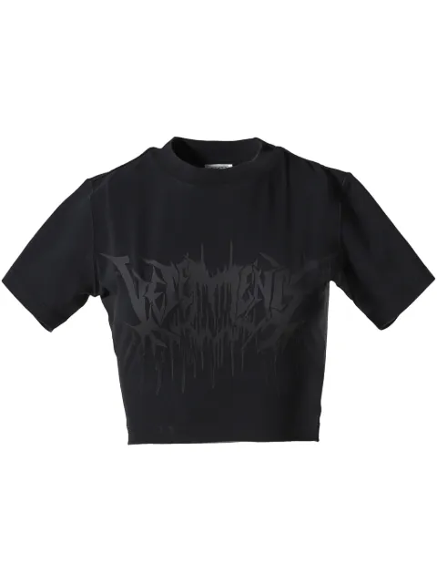 VETEMENTS تيشيرت بشعار الماركة