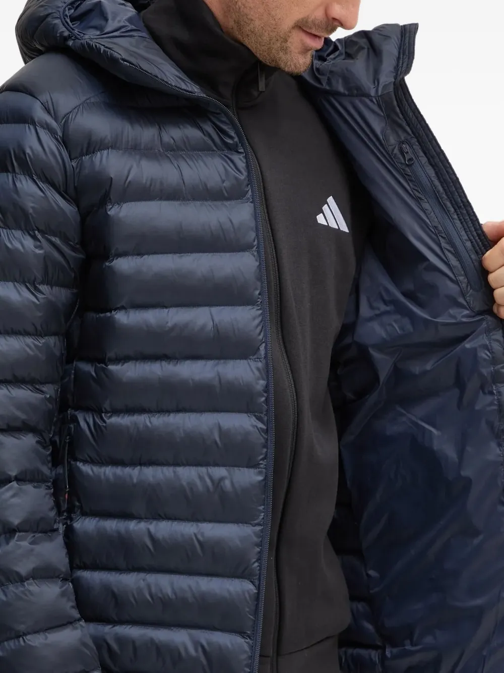 POC Donsjack met capuchon Blauw