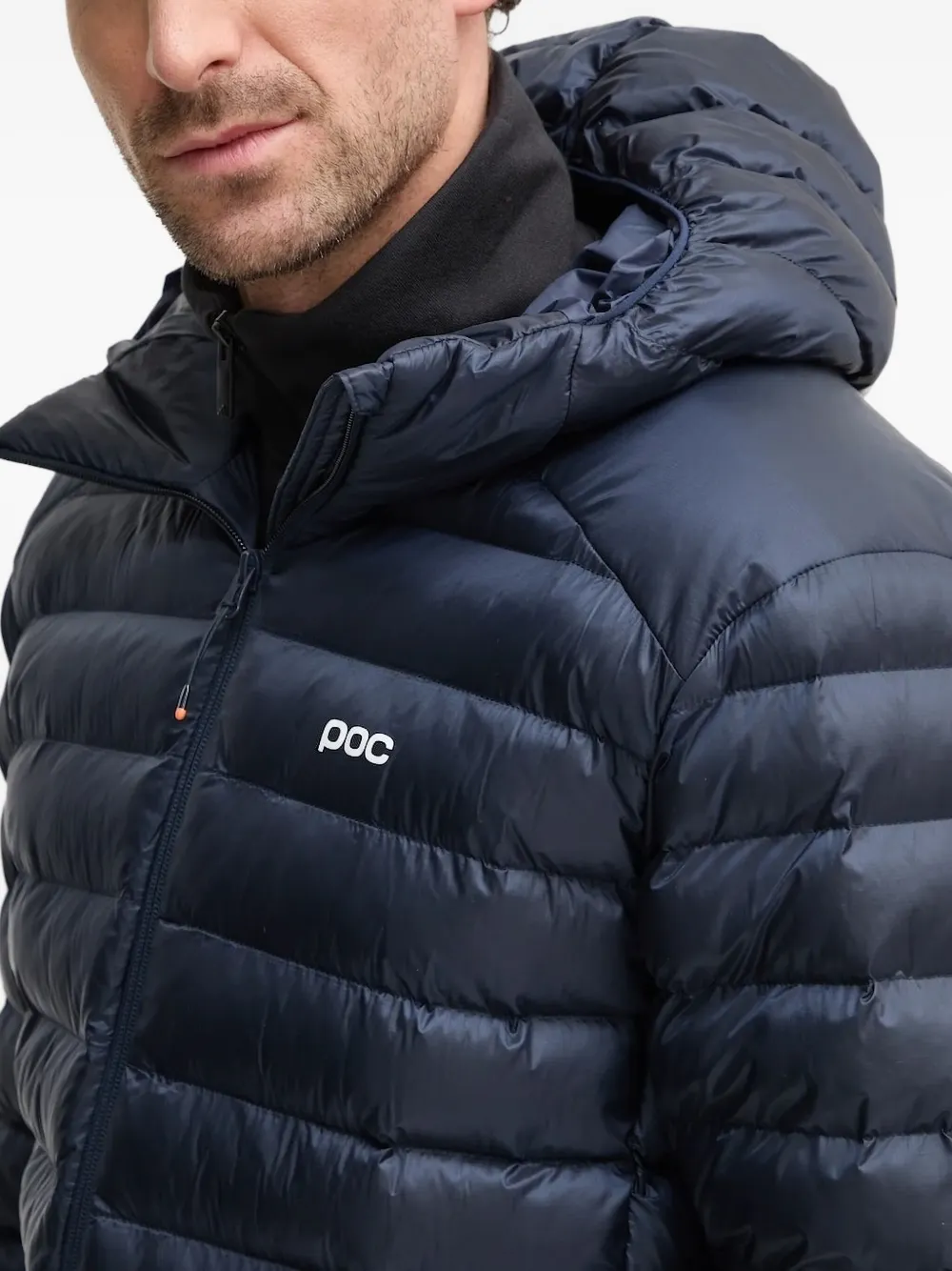 POC Donsjack met capuchon Blauw