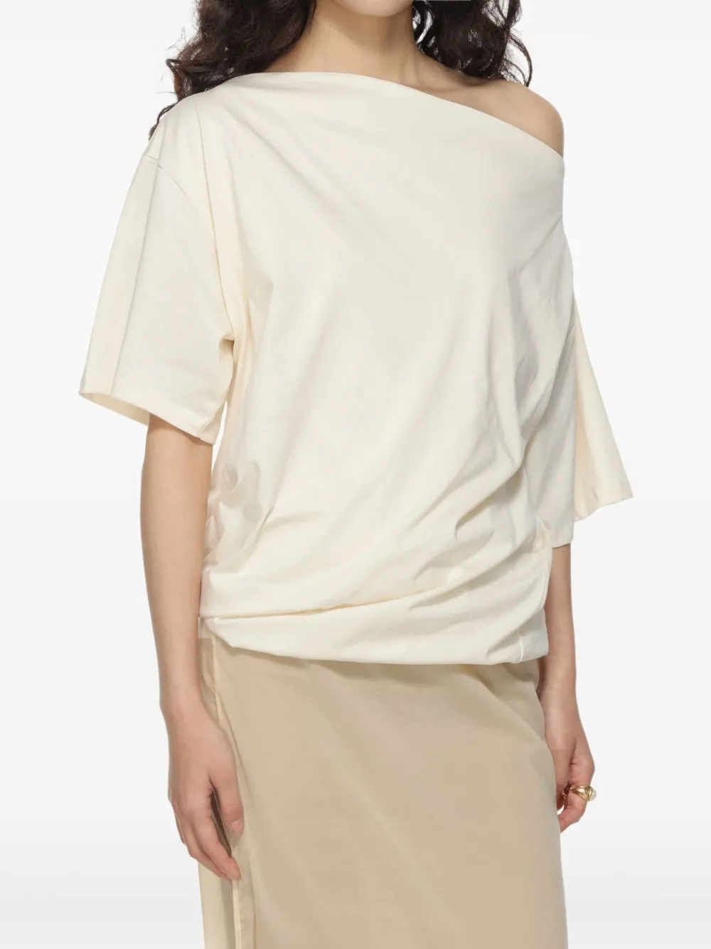 Baserange Turn T-shirt Beige