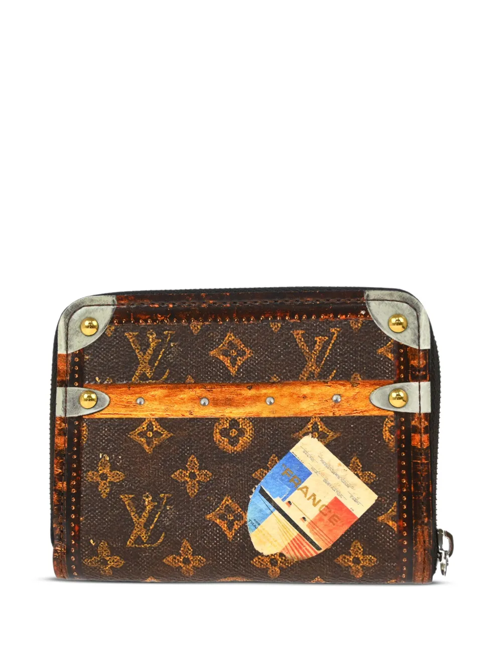 Louis Vuitton Pre-Owned 2018 Time Trunk Zippy portemonnee - Bruin