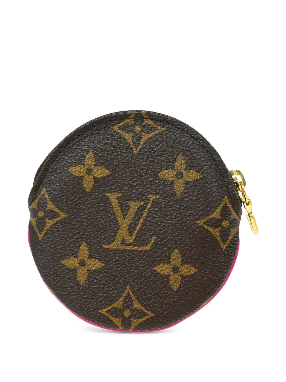 Louis Vuitton Pre-Owned 2018 Porte-Monnaie Rond portemonnee - Bruin