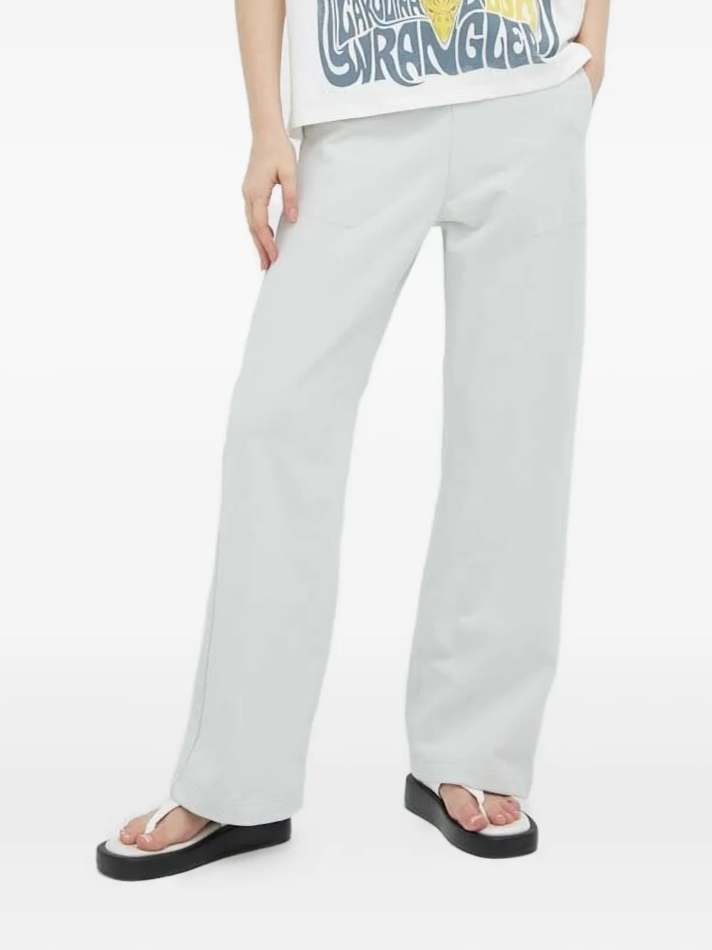 G-Star RAW logo-patch sweatpants | White | Image 1