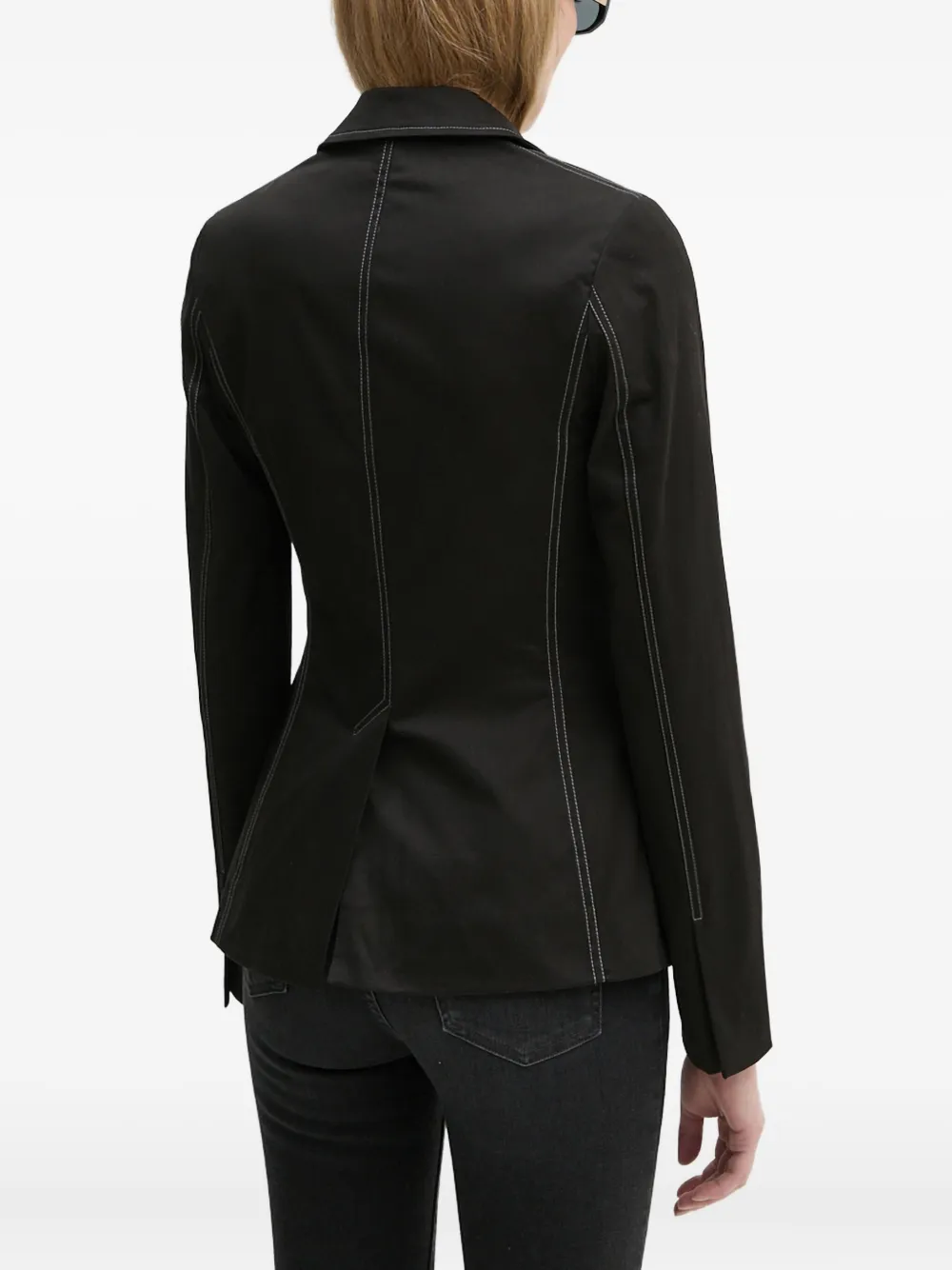 G-Star RAW Blazer met stikseldetail Zwart
