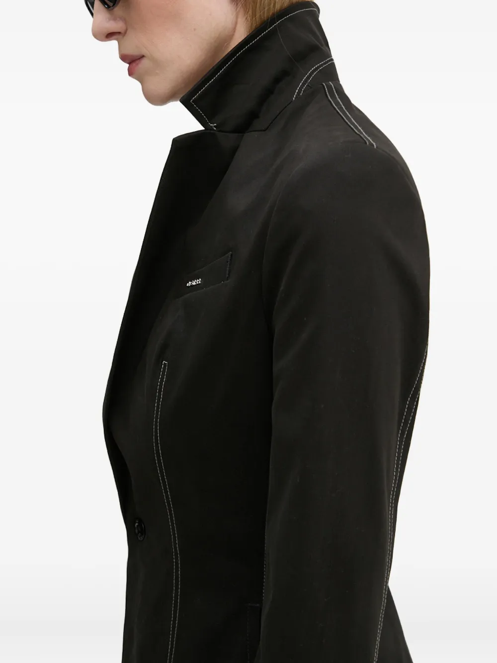 G-Star RAW Blazer met stikseldetail Zwart