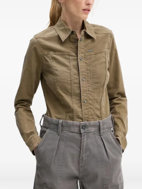 G-Star RAW logo-plaque shirt