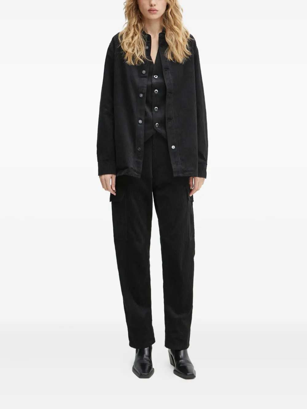 G-star Raw Cargo-pocket Trousers In Black
