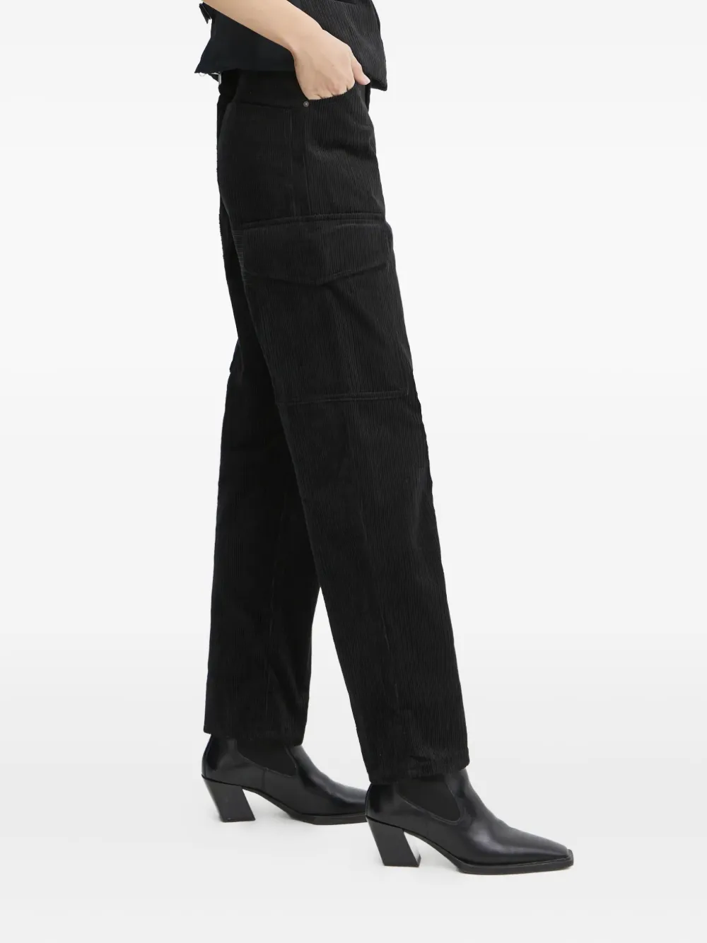 G-star Raw Cargo-pocket Trousers In Black