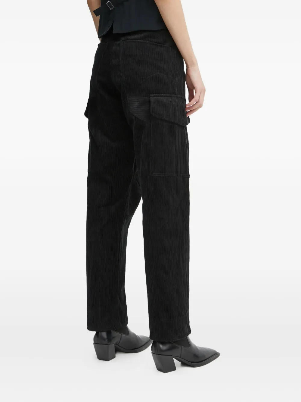 G-star Raw Cargo-pocket Trousers In Black